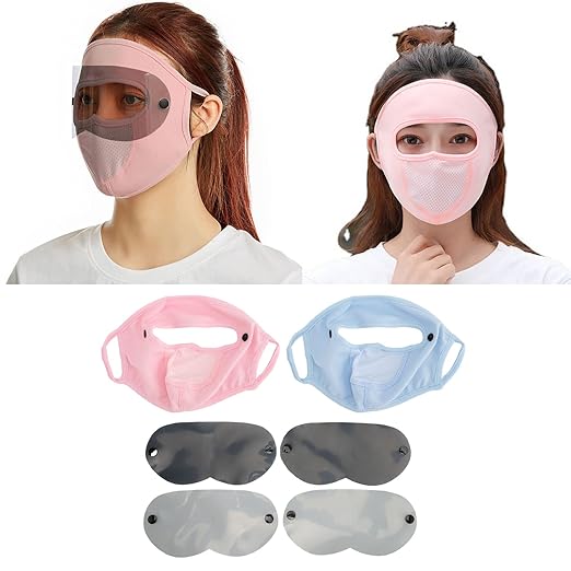 4 Pcs Full Face, Womens