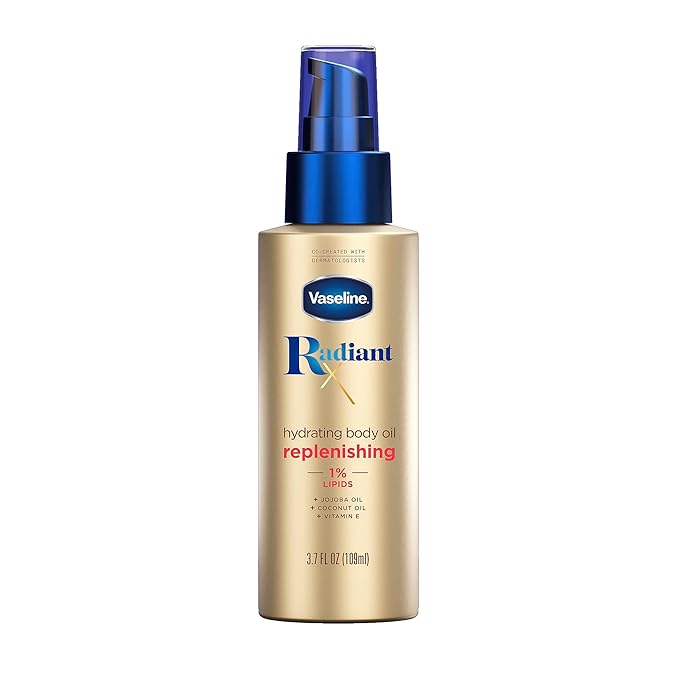 Vaseline Radiant X Replenishing Body Oil 3.7oz