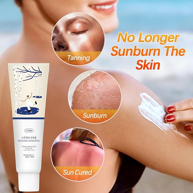 Relief Sun Sunscreen SPF50 +++++PA +Korean Skin Care Solution for All Skin Types | Nourishing Skin Protection and UV Defense （1pcs）