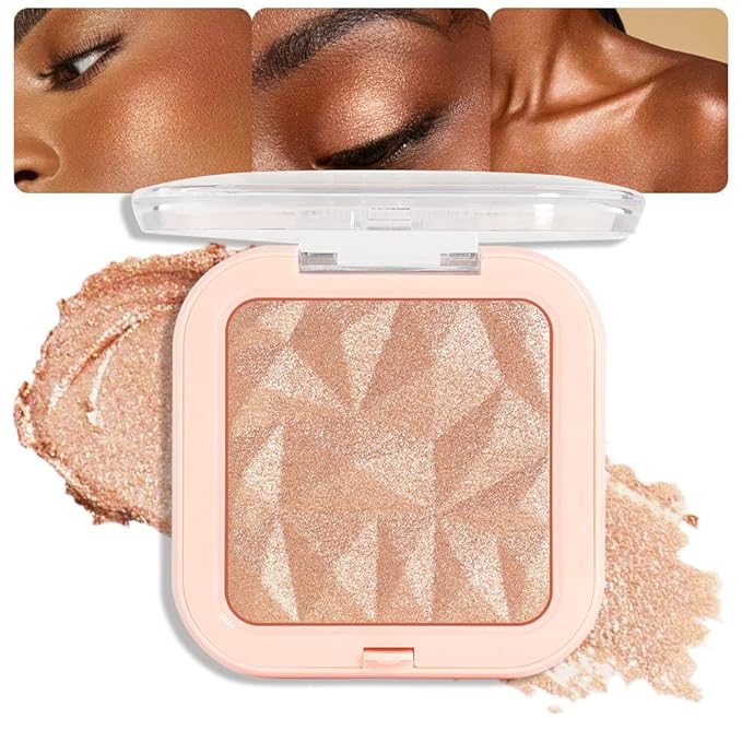 evpct Champagne Face Highlighter Makeup Shimmer Glitter Diamond