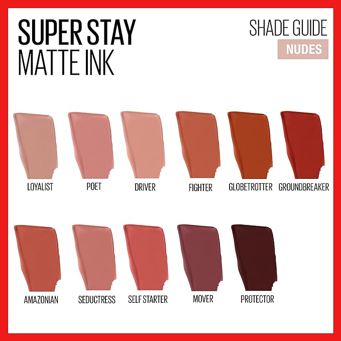 Maybelline Super Stay Matte Ink Liquid Lipstick Makeup,