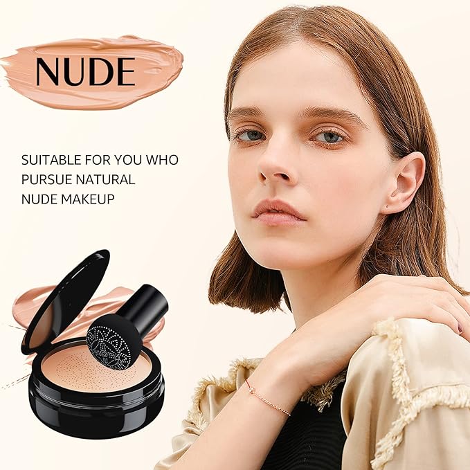 Mushroom Head Air Cushion CC Cream - Oil Types (Nude)