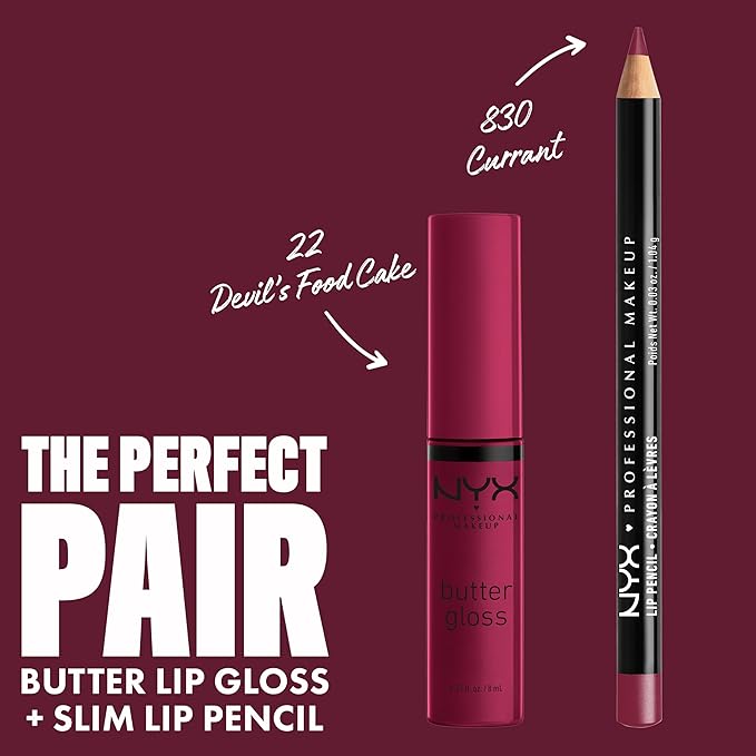 NYX PROFESSIONAL MAKEUP Butter Gloss, Non-Sticky Lip Gloss