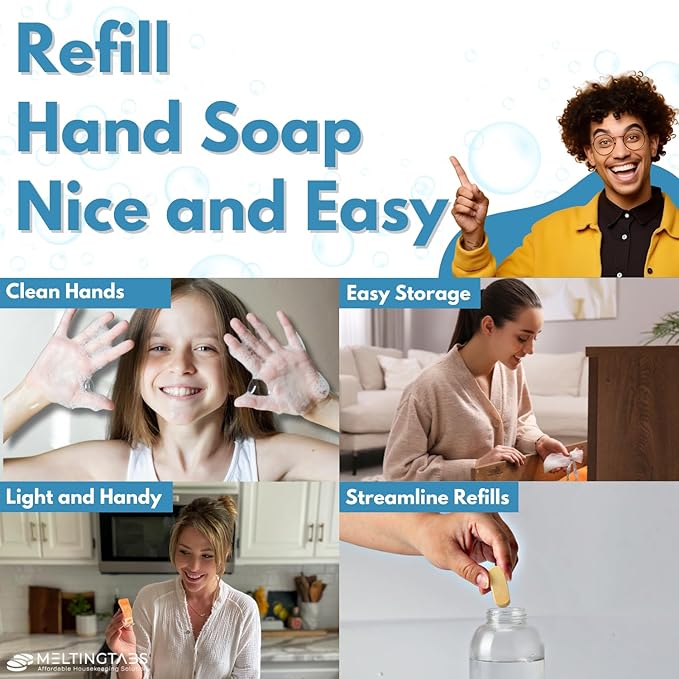 Foaming Hand Soap Refill Tablets -