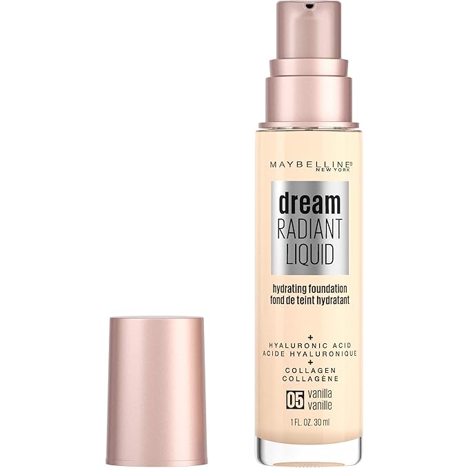 Maybelline Dream Radiant Liquid Medium Coverage Hydrating Makeup, Fl; Oz