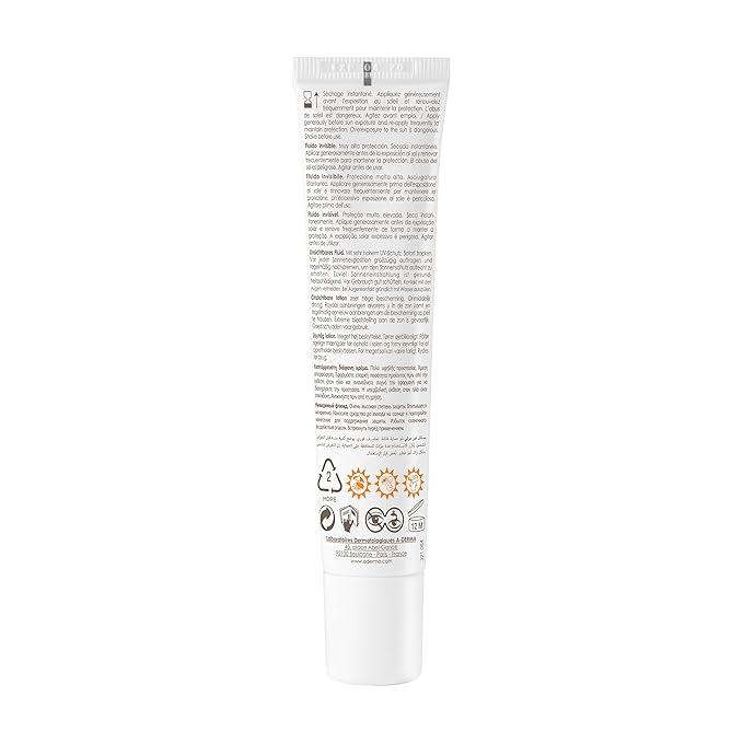 A-derma Protect Invisible Fluid Spf 50+ 40ml