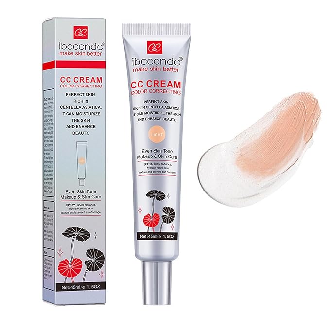 Color Correcting CC Cream With Centella Asiatica,Multi-Purpose Sk