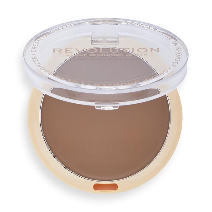 Revolution Beauty, Ultra Cream Face Bronzer, Buildable & Light, . 0.24 Oz