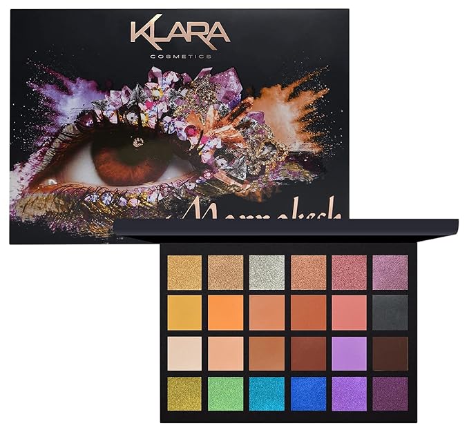 24 Shade Eyeshadow Palette - Festive Luxury Vibrant