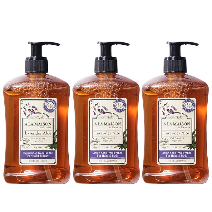 A LA MAISON Liquid Soap, Lavender 16.9 oz