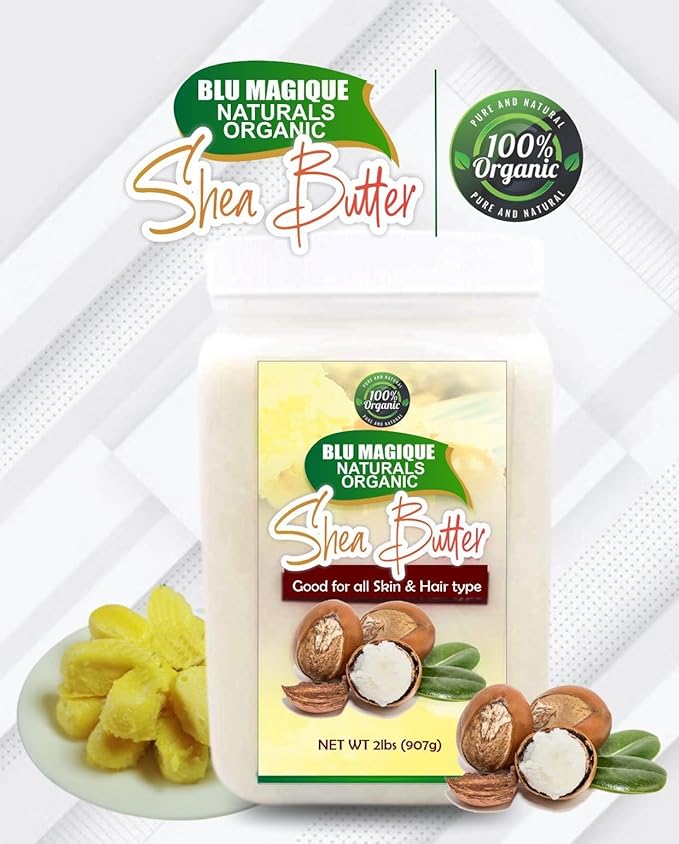 Blu Magique Naturals Shea Butter Raw