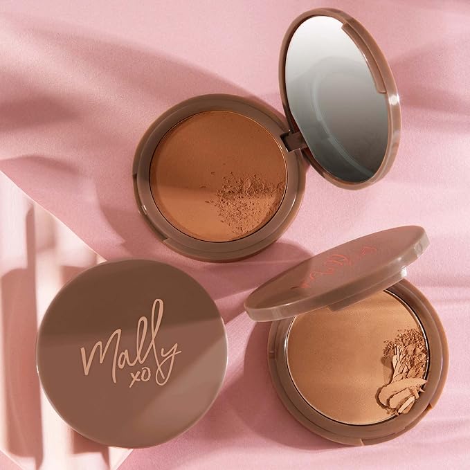 Mally Beauty Bulletproof Powder Bronzer, Light