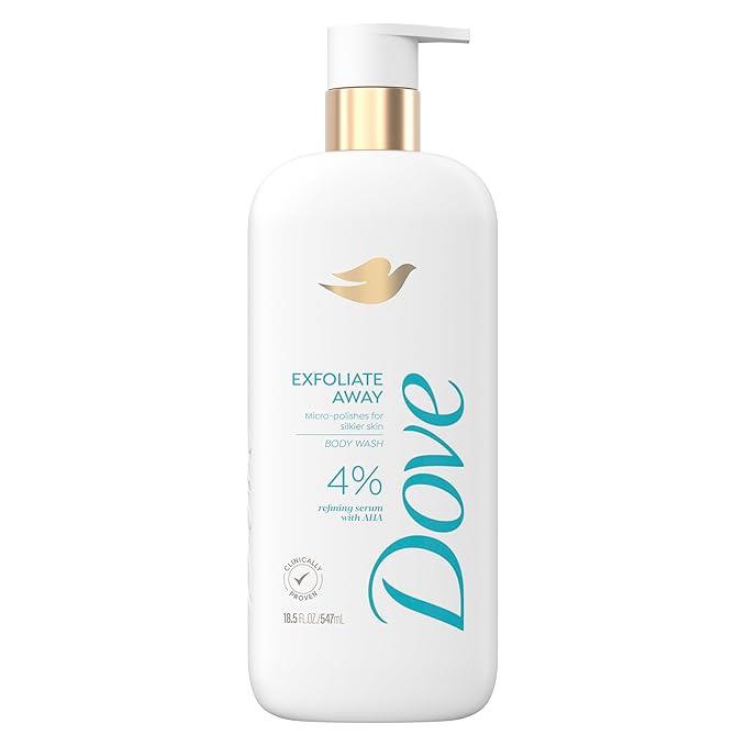 Dove Body Wash Exfoliate Away Micro-polishes 18.5 oz