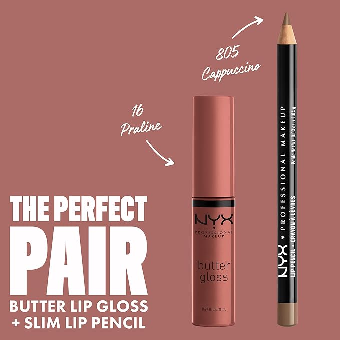 NYX PROFESSIONAL MAKEUP Butter Gloss, Non-Sticky Lip Gloss