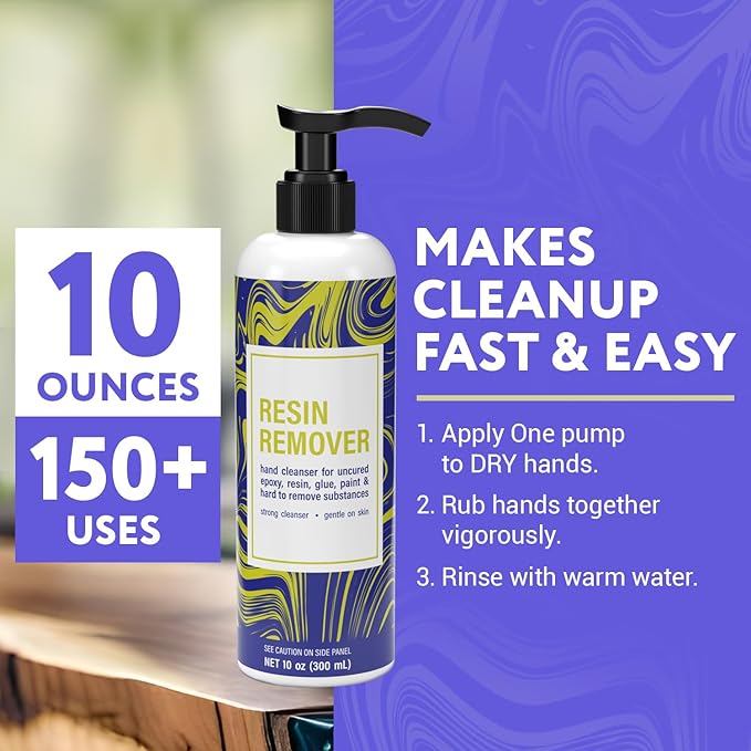 [10oz] Epoxy Resin Cleaner/Remover - Natural