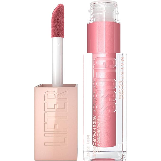 Maybelline Lifter Gloss, Hydrating Lip Gloss with Hyaluronic Lip