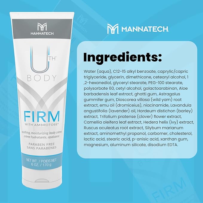 Mannatech moisturizing body cream, firm