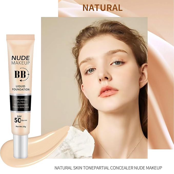 BB Cream Tinted Moisturizer with SPF50, BB Cream