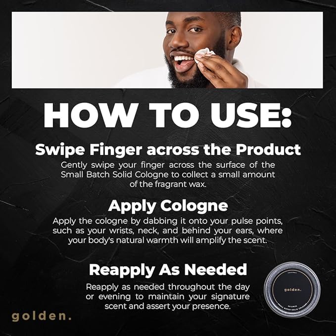 Golden Grooming Co. Solid Cologne - oz