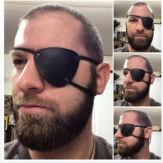 Retro single eye patch -