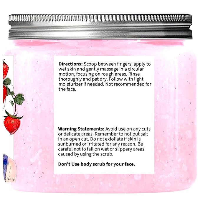 Strawberry Ice Cream Sugar Scrub 10