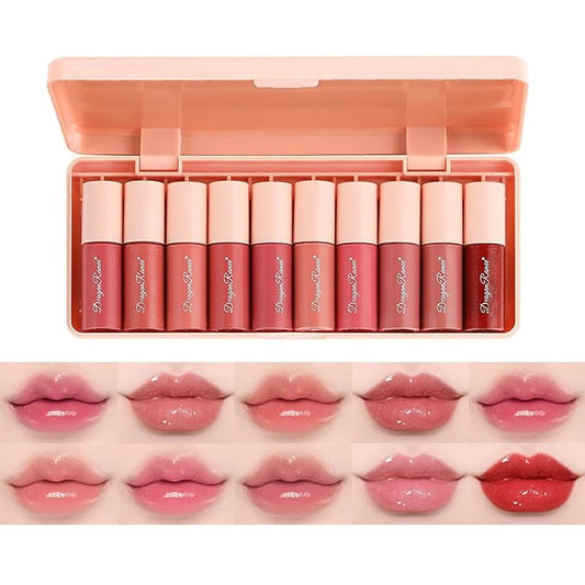 10 Colors Lip Tint Stain Mini Liquid Lipstick