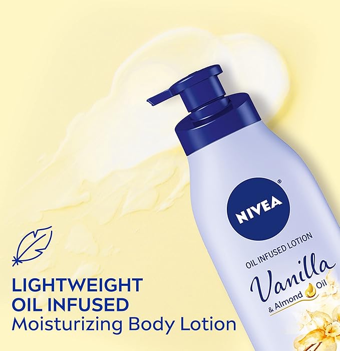 NIVEA Oil Infused Vanilla and Almond