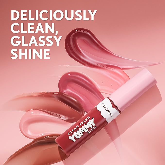 COVERGIRL Clean Fresh Yummy Gloss Daylight Collection, Hydrating, 33oz