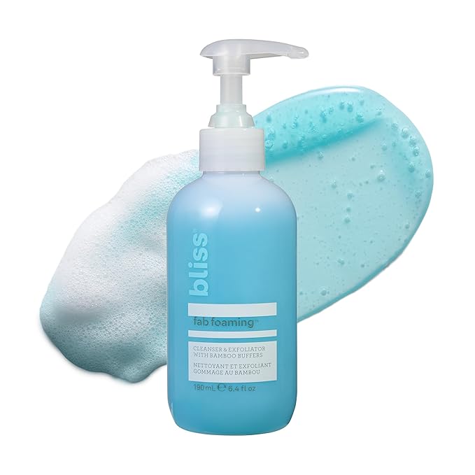 Bliss Fab Foaming 2-In-1 Cleanser and Exfoliator Foaming