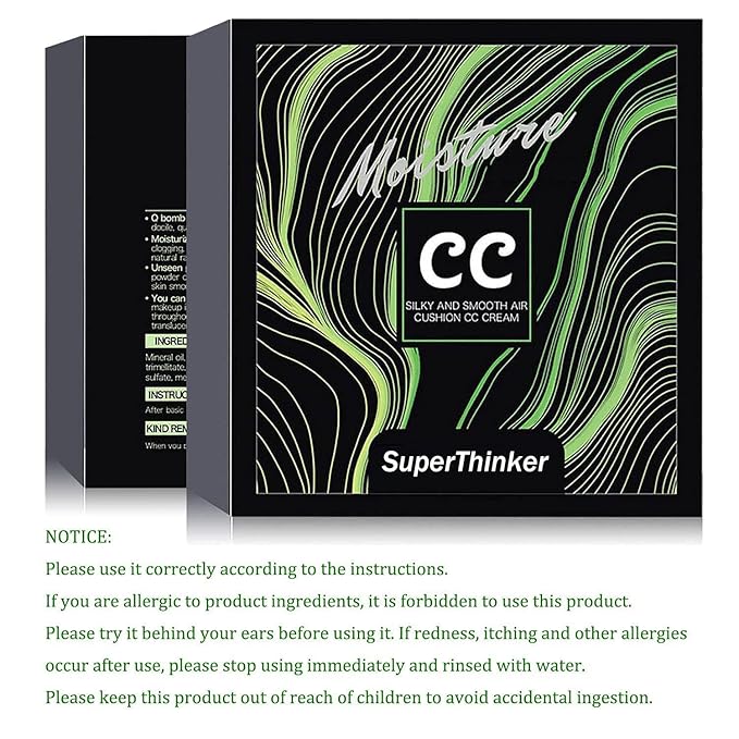 Mushroom Head Air Cushion CC Cream, BB Cream Skin Types