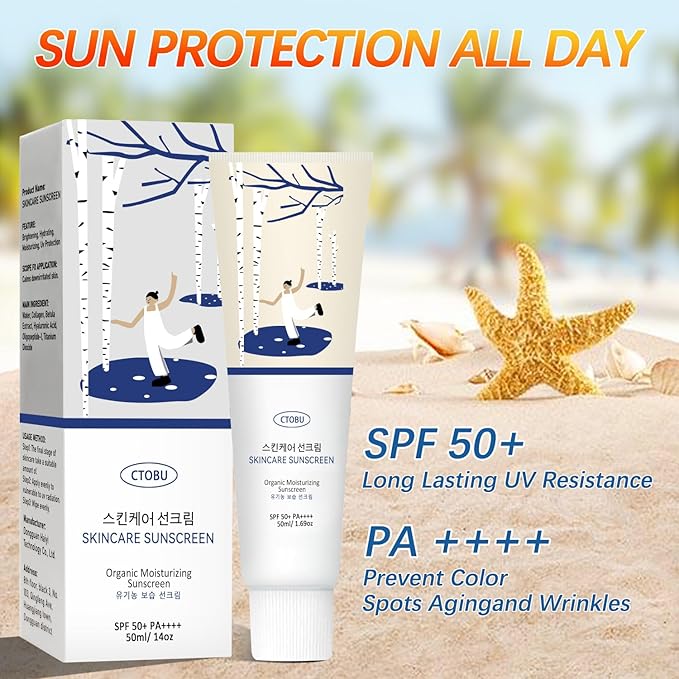 Relief Sun Sunscreen SPF50 +++++PA +Korean Skin Care Solution for All Skin Types | Nourishing Skin Protection and UV Defense （1pcs）