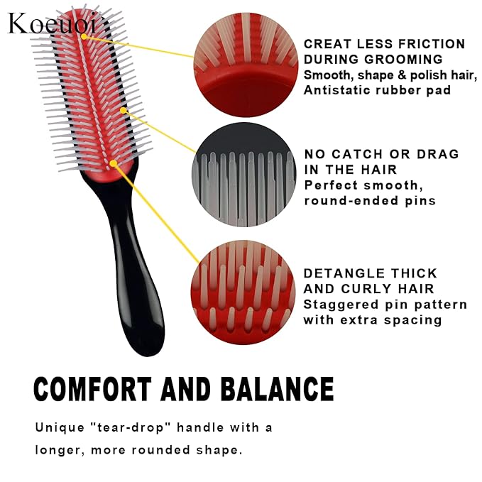 Classic Styling Curly Hair Brush. 9