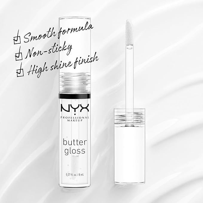 NYX PROFESSIONAL MAKEUP Butter Gloss, Non-Sticky Lip Gloss