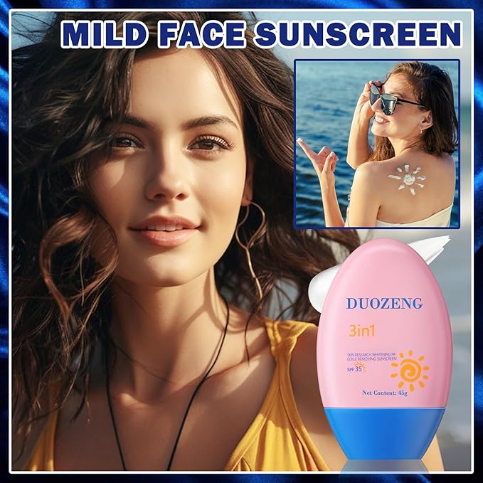 Sun Stick,Watery Sunscreen Stick for Face,Matte Long Lasting Non-Greasy SPF 35+Sunstick G