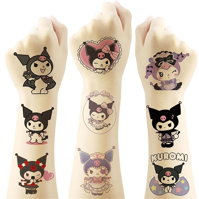 40pcs kuomi temporary tattoos for