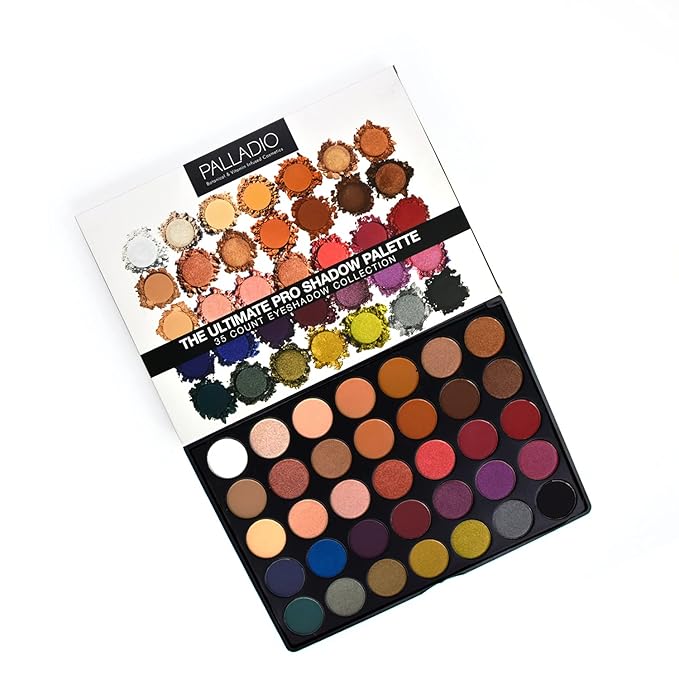 Palladio Ultimate Pro Eyeshadow Palettes, Professional and Personal