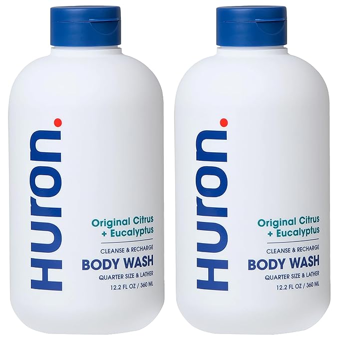 Huron Men's Moisturizing Body Wash - Crisp Citrus,