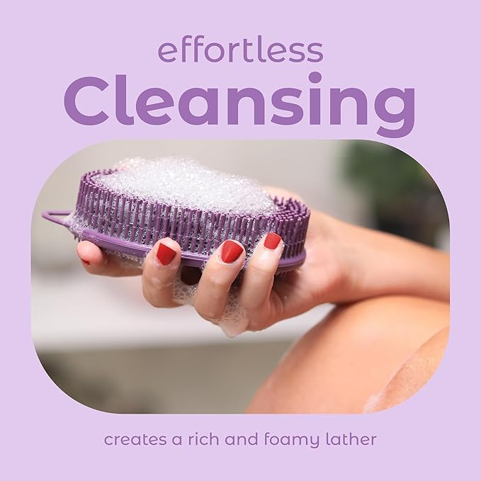 Mainbasics exfoliating silicone body scrubber