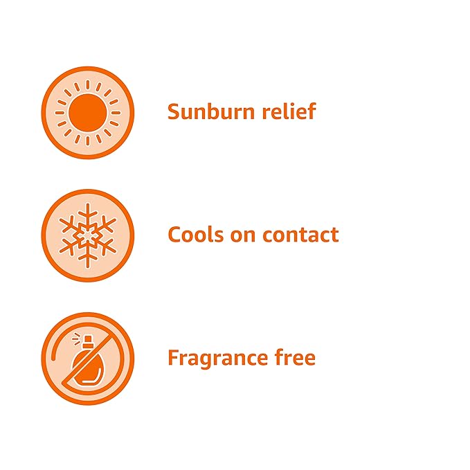 Amazon Basics Sunburn Relief Gel oz