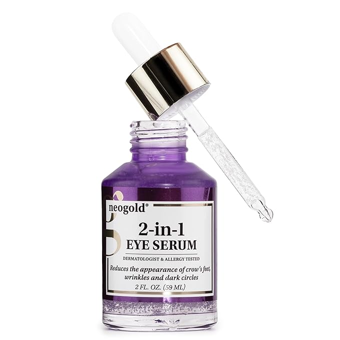 2-in-1 caffeine eye serum treatment