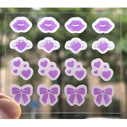 80 Pcs UV Stickers for