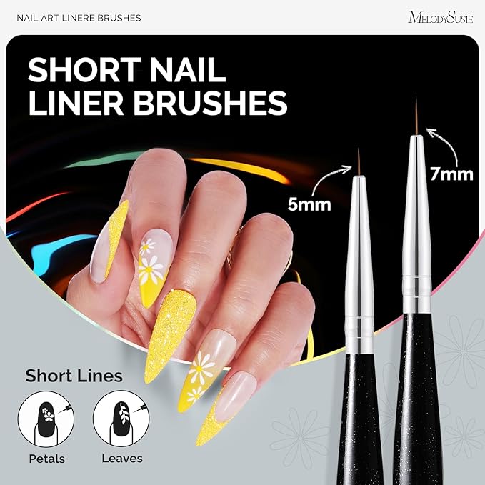 MelodySusie Nail Art Liner Brushes