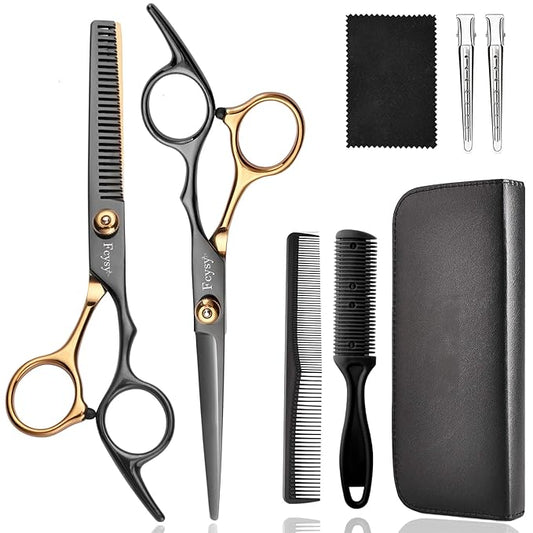 Hair Cutting Scissors Kit, Fcysy