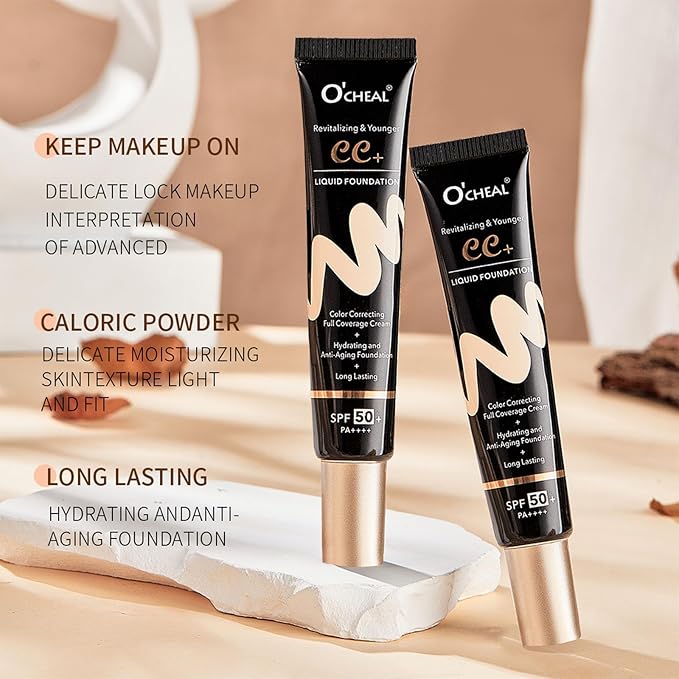 CC Cream Tinted Moisturizer with SPF 50, Col