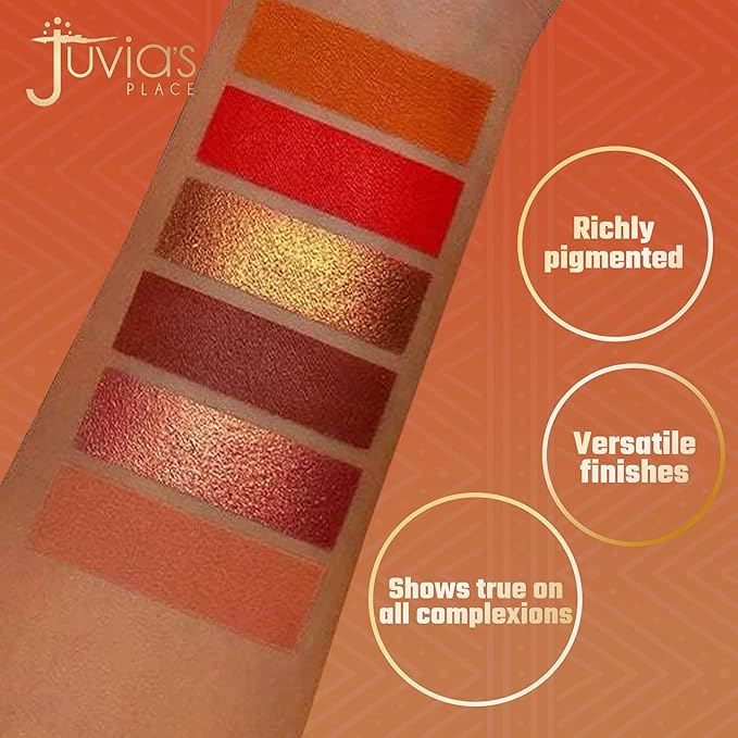 Juvia's Place Palette The Bronzed Rustic - Shades