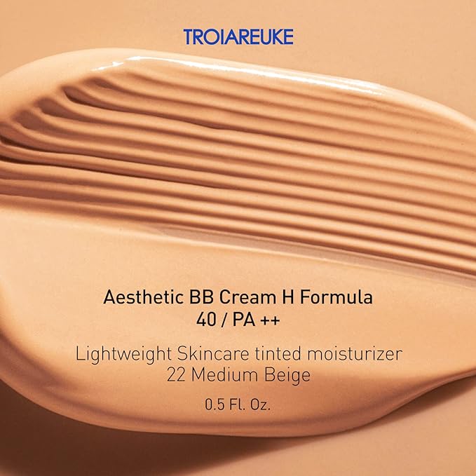 TROIAREUKE Aesthetic BB Cream H+ Formula SPF50+ PA+++, Beauty Makeup