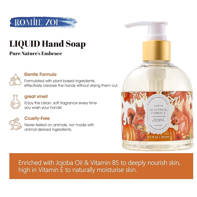 Mini Liquid Hand Soap - Autumn 260 ML