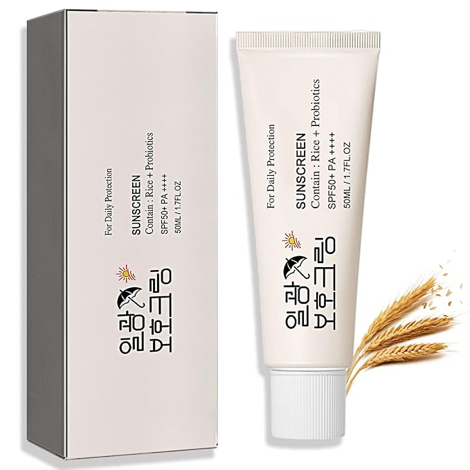 Face Sunscreen SPF 50+ PA++++,Moisturizing Facial Sun screen for Face and Body