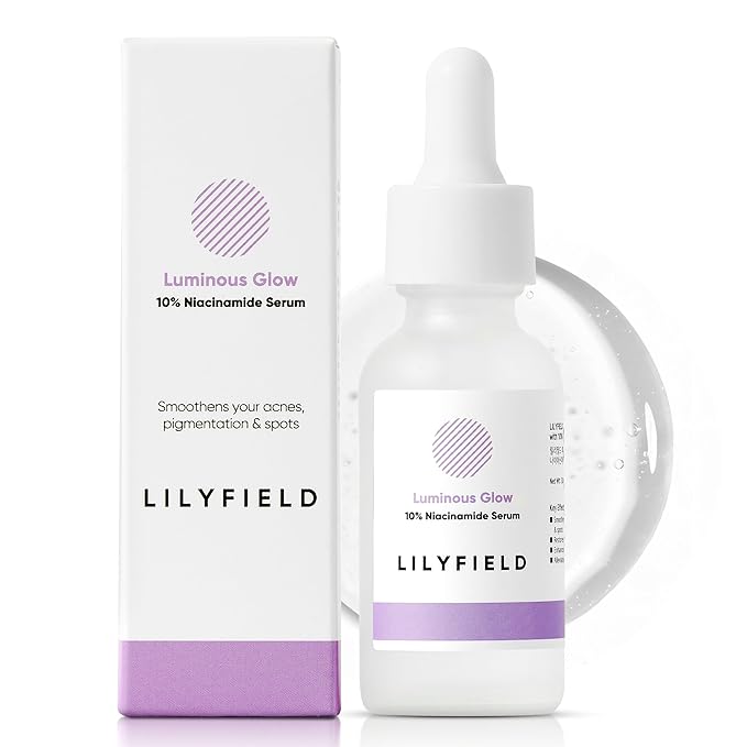 LILYFIELD Luminous Glow Serum With 10% Niacinamide. Smoothen Glow