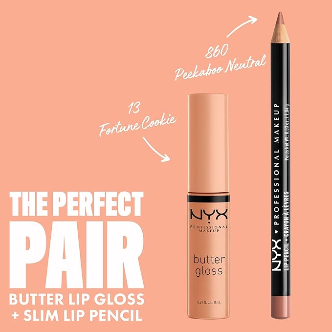 NYX PROFESSIONAL MAKEUP Butter Gloss, Non-Sticky Lip Gloss